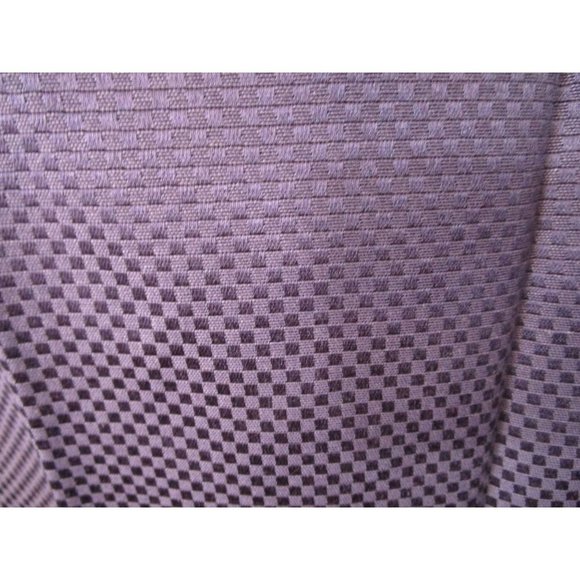 Cordoba Blackberry Woven Damask Check Polyester Blend Satin Napkins Four Vintage - Picture 6 of 8